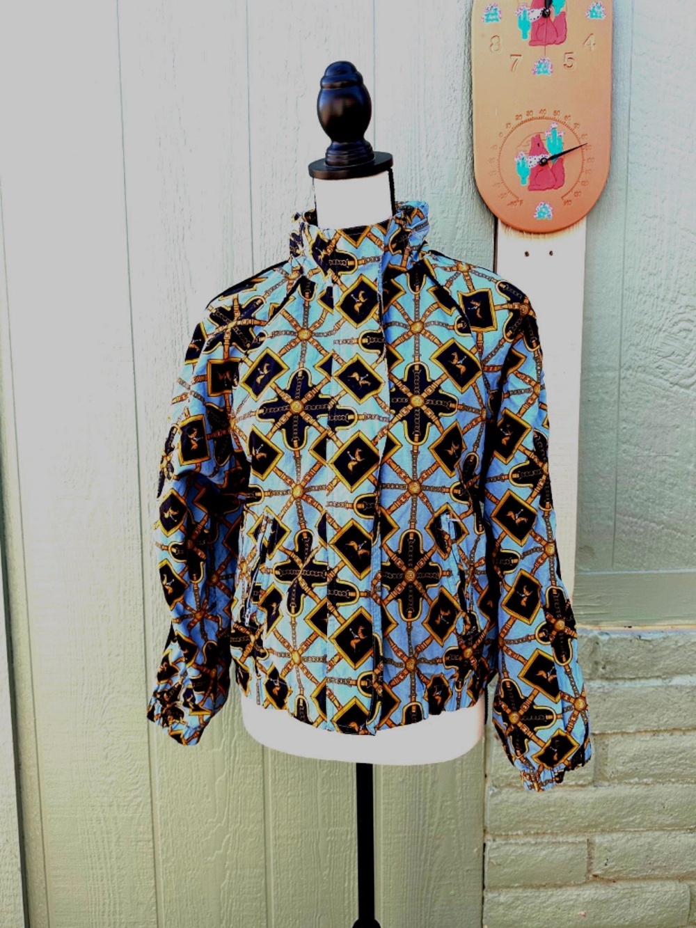 Vintage Liz Sport Equestrian Jacket: 90s Liz Claiborne Windbreaker